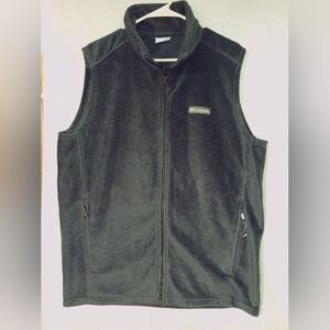 NWOT Men's Columbia Sportswear Company fleece zip front vest large tall 48" Gift